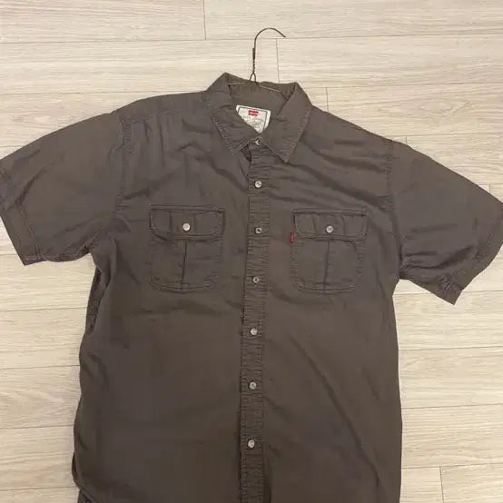 [BUNJANG] Levi's Denim Short Sleeve Shirt / 리바이스 데님 반팔 셔츠