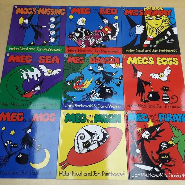 [BUNJANG] The Meg and Mog Series (9 Books) / The Meg and Mog 시리즈