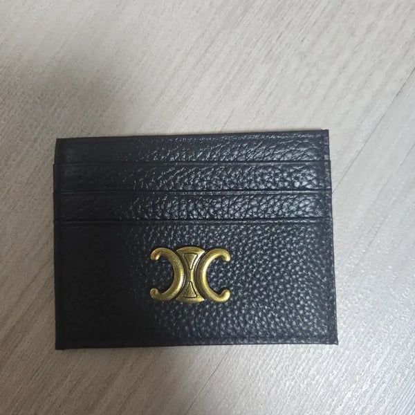 [BUNJANG] Celine Leather Card Holder Black / 셀린느 가죽 카드 지갑 블랙   새상품  스타일  가격보시고 문의