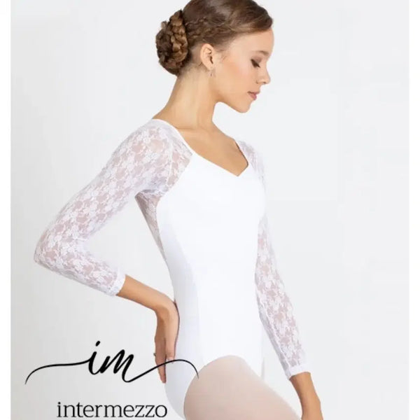 [BUNJANG] Intermezzo Leotard White / 1회착용 모음 판매!인터메조 intermezzo leotard 화이트