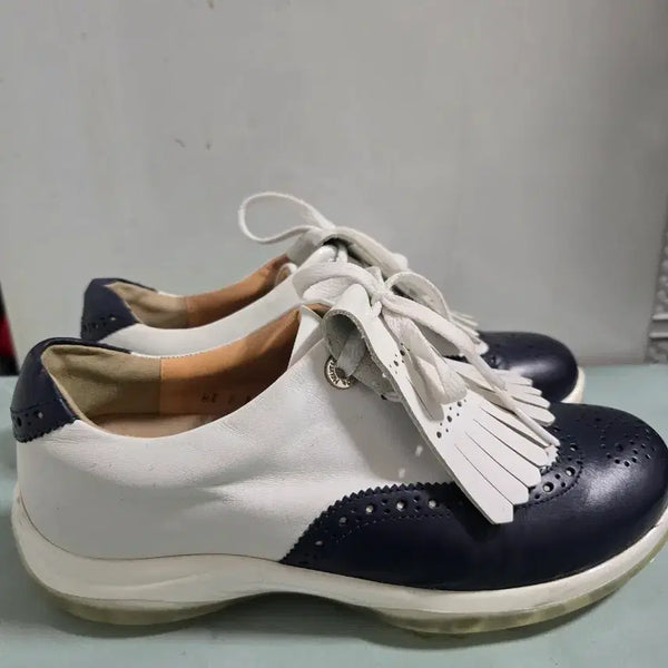 [BUNJANG] Helvesco Tassel Golf Shoes 245 / 헬베스코  태슬 골프화 245