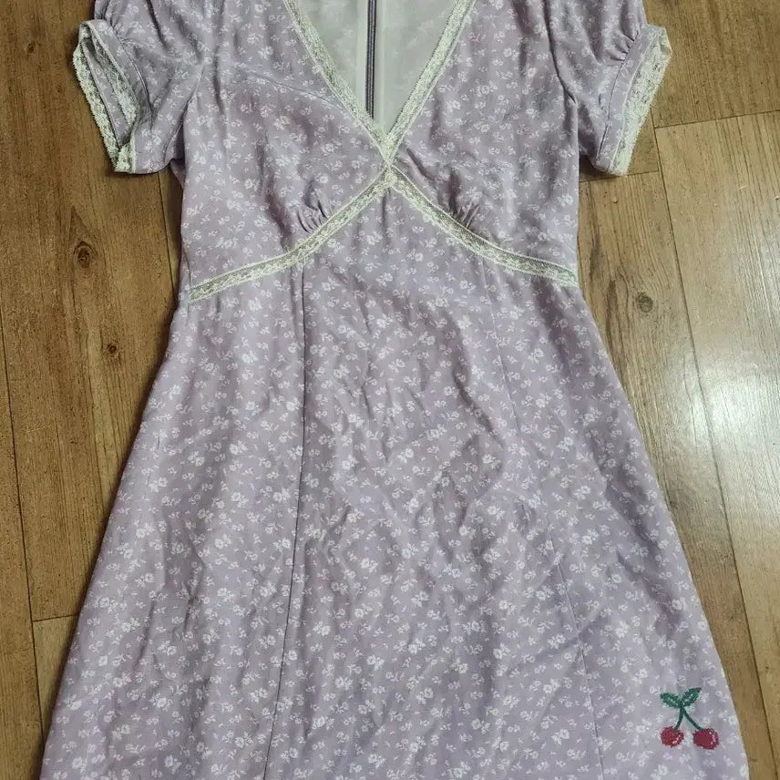 [BUNJANG] Coach Floral Pattern Mini Dress / 코치 플라워 패턴 미니 원피스
