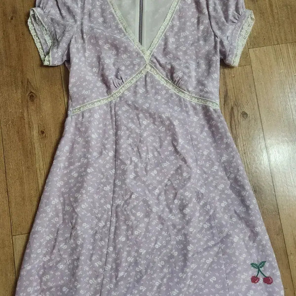 [BUNJANG] Coach Floral Pattern Mini Dress / 코치 플라워 패턴 미니 원피스
