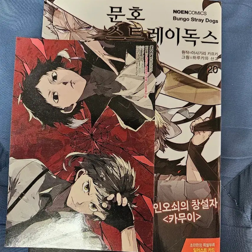 [BUNJANG] Bungo Stray Dogs Volume 20 First Edition Manga / 문스독 단행본 20권 초판