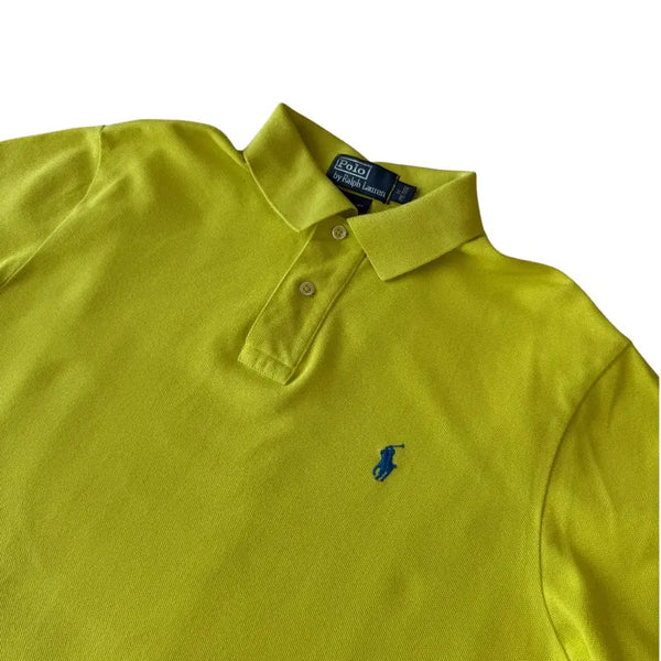 [BUNJANG] Polo Ralph Lauren Short Sleeve Polo Shirt Lemon M-L / 폴로 랄프로렌 반팔 카라티 레몬 M-L