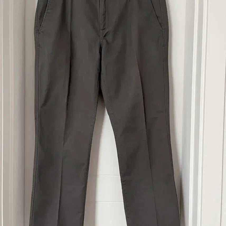 [BUNJANG] GAP Dark Grey Cotton Pants (Size 33) / GAP 갭 다크그레이 면바지 남자 33사이즈 진회색 일자