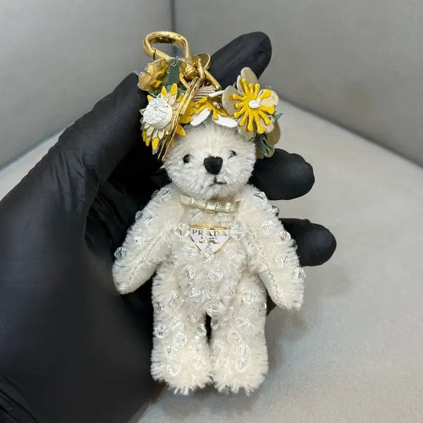 [BUNJANG] Prada Teddy Bear Keyring Pendant / 새상품 프라다 테디베어 키링 펜던트