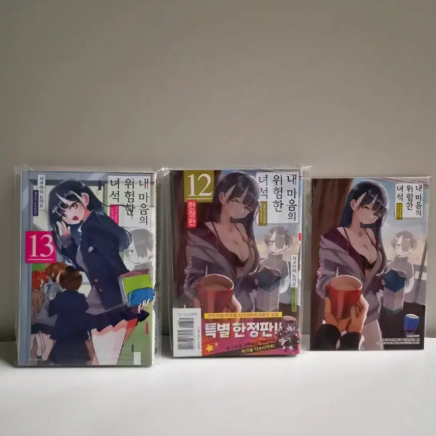 [BUNJANG] Dangerous Classmates Vol. 13 & 12 Limited Edition Set (Sealed) / 내마위 미개봉 )내 마음의 위험한녀석 13권,12권 한정판