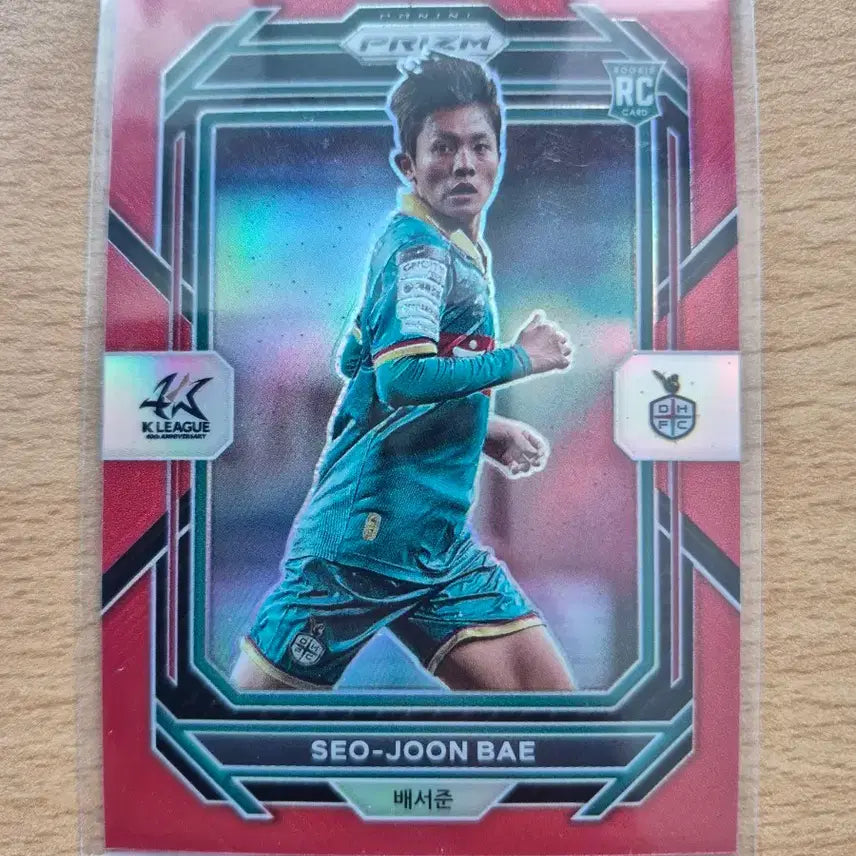 [BUNJANG] 2023 Panini Prism K League Daejeon Bae Seo-joon Rookie Red Card #115 / 2023 파니니 프리즘 원년 K리그 대전 배서준 루키 115한정 레드카드