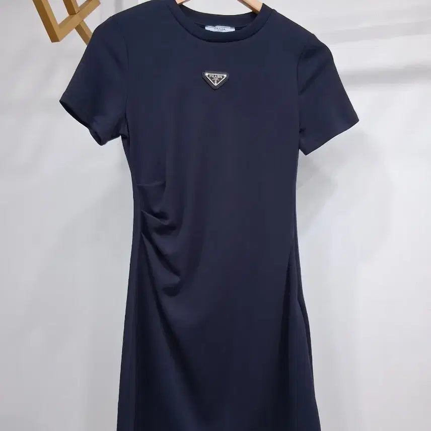 [BUNJANG] Mini Navy Half-Sleeve Dress / 미니 네이비반팔 원피스 44