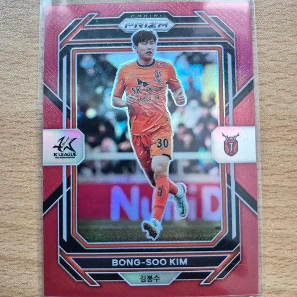 [BUNJANG] 2023 Panini Prism K League Kim Bong Soo 115 Limited Red Card / 2023 파니니 프리즘 원년 K리그 제주 김봉수 115한정 레드카드 판매