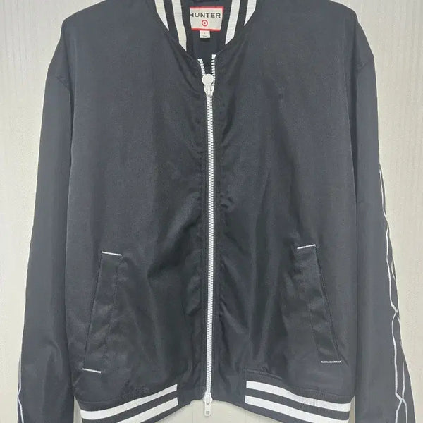 [BUNJANG] Hunter Black Bomber Jacket L(105) / HUNTER 블랙 봄버 자켓 L(105)