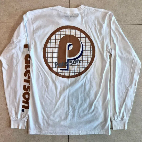 [BUNJANG] Paterson Logo Long Sleeve Loopwheel Tee (Medium) / Paterson.Tennis Logo Long Sleeve (M)