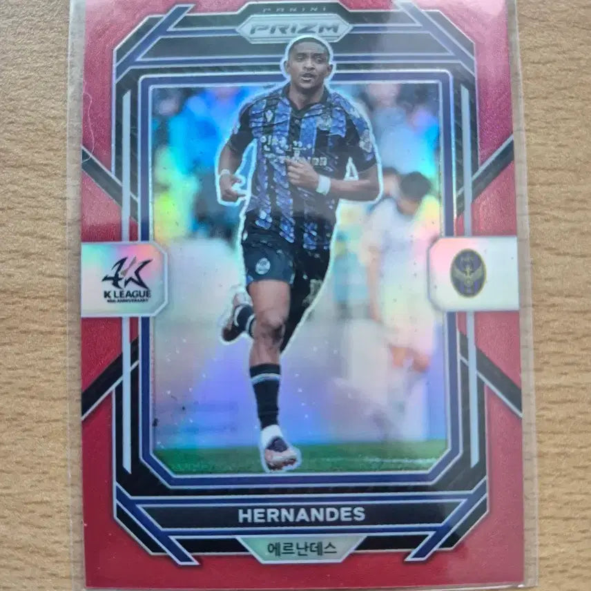 [BUNJANG] 2023 Panini Prism K League Hernandez Red Card (115 Limited) / 2023 파니니 프리즘 원년 K리그 인천 에르난데스 115한정 레드카드
