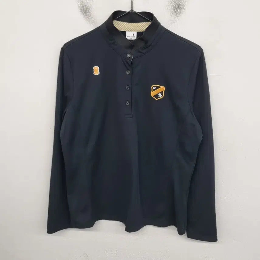 [BUNJANG] WAAC Women's Size 77 Golf Long Sleeve Polo Shirt / [여성77 size] 와이드앵글 골프 긴팔 카라티