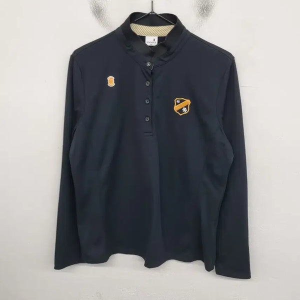 [BUNJANG] WAAC Women's Size 77 Golf Long Sleeve Polo Shirt / [여성77 size] 와이드앵글 골프 긴팔 카라티