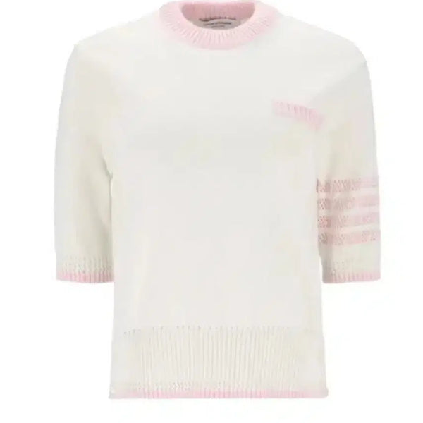 [BUNJANG] Thom Browne Women's T-Shirt Size 38 / 톰브라운 여성 반팔티 38