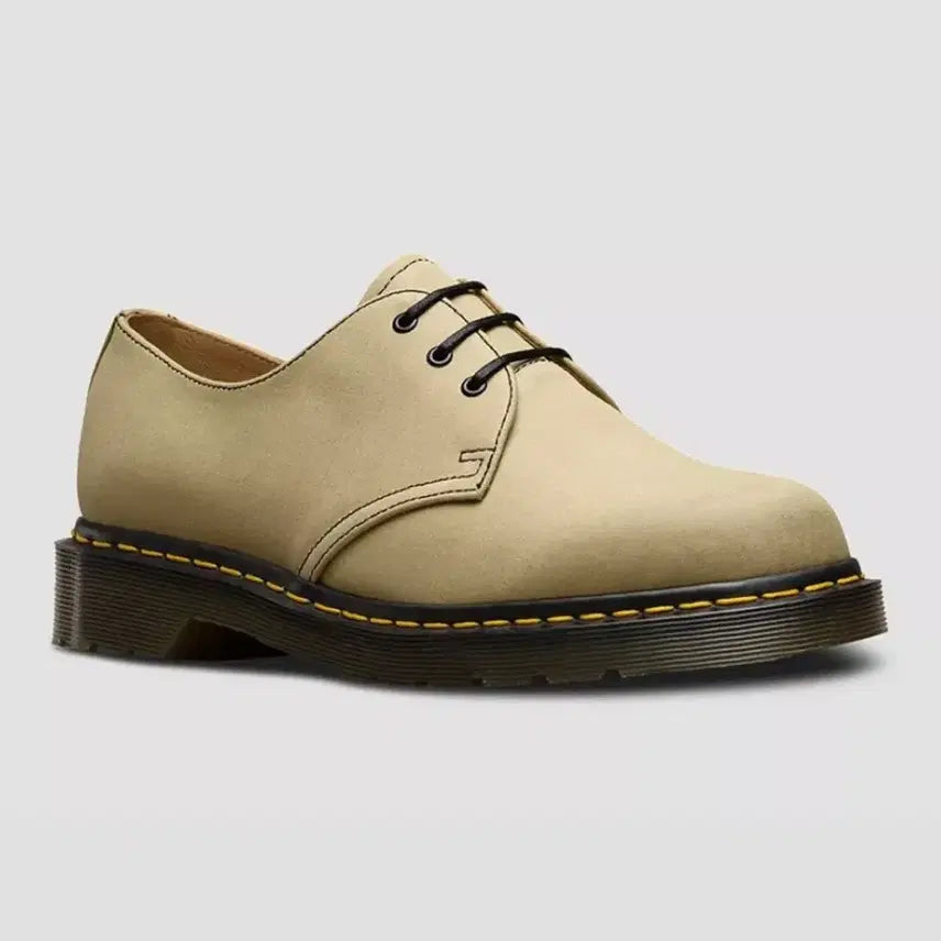 [BUNJANG] Dr. Martens 1461 British Millerain MIE Leather Boots / 새상품, 275-280) 닥터마틴 1461 카키 브리티시 밀러레인 MIE