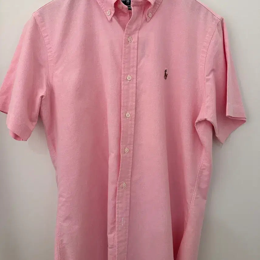 [BUNJANG] Polo Ralph Lauren Oxford Shirt Pink / [M]폴로 랄프로렌 옥스포드 셔츠 핑크