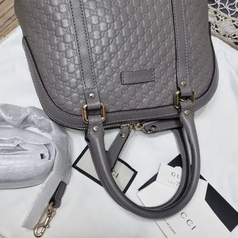 [BUNJANG] Gucci Micro Guccissima Two-Way Mini Dome Bag / 구찌마이크로시마 투웨이미니돔