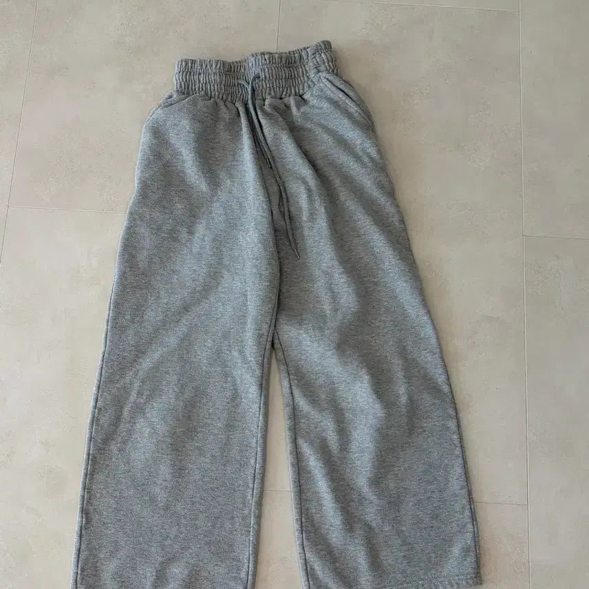 [BUNJANG] Gray Training Pants / 그레이 트레이닝팬츠