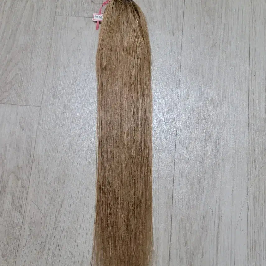 [BUNJANG] 16-inch Natural Hair No-Tip Extension with Highlights / 붙임머리 노팁천연모 16인치 브릿지 40가닥