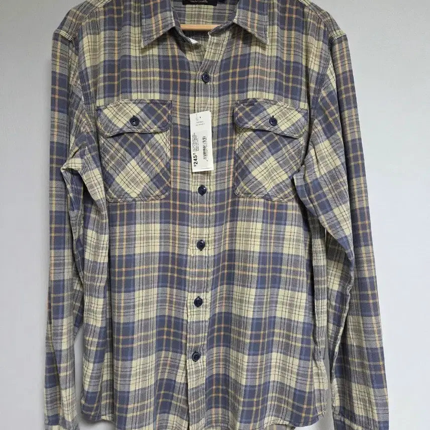 [BUNJANG] RRL Plaid Twill Western Workshirt / RRL웨스턴  플레이드 트윌 워크셔츠 파/노