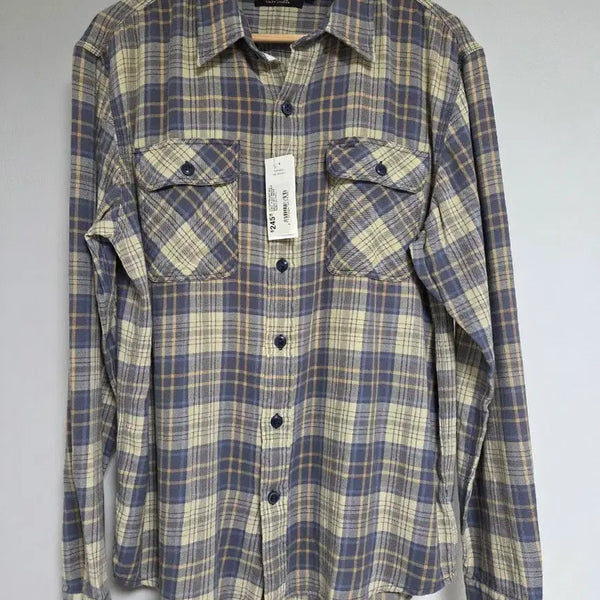 [BUNJANG] RRL Plaid Twill Western Workshirt / RRL웨스턴  플레이드 트윌 워크셔츠 파/노