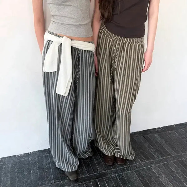[BUNJANG] Baydeli Made Radie Stripe Summer Training Pants / 에이블리 베이델리 made 라디 스트라이프 써머 트레이닝 팬츠