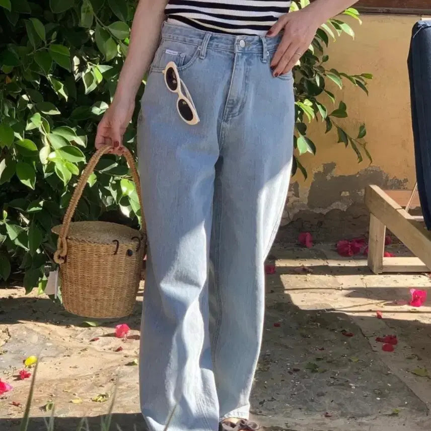 [BUNJANG] Without Summer Grass Denim Light Blue Size S / 위드아웃썸머 grass 데님 s사이즈