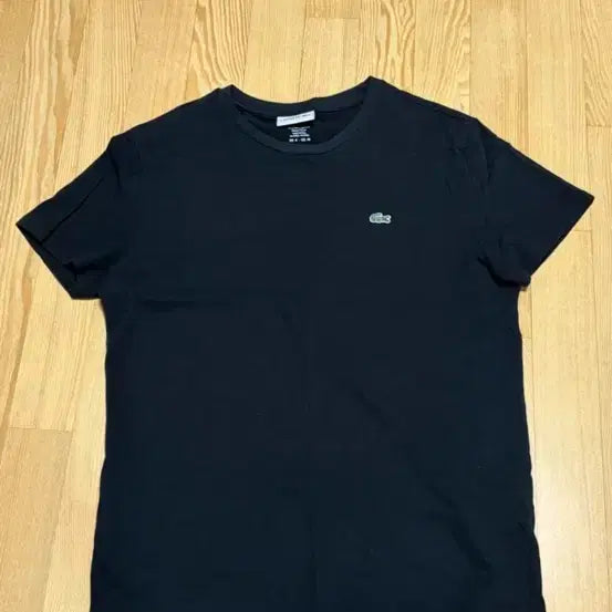 [BUNJANG] Lacoste Black Short Sleeve T-Shirt / 라코스테 반팔티 블랙