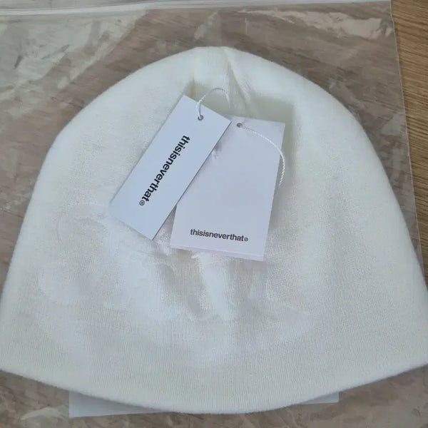 [BUNJANG] Thisisneverthat Beanie Off White / [OS]디스이즈네버댓 비니 오프화이트