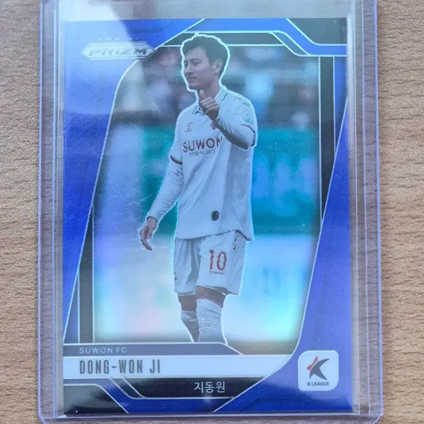 [BUNJANG] 2025 Panini Prism K League Suwon FC Ji Dong Won Blue Card #75 / 2025 파니니 프리즘 K리그 수원FC 지동원 75한정 블루카드 판매
