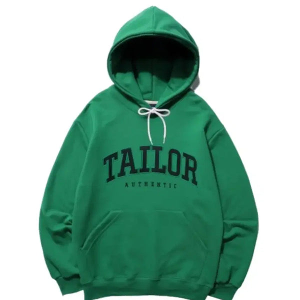 [BUNJANG] Tailor Studio Green Hoodie / 테일러스튜디오 후드티 그린