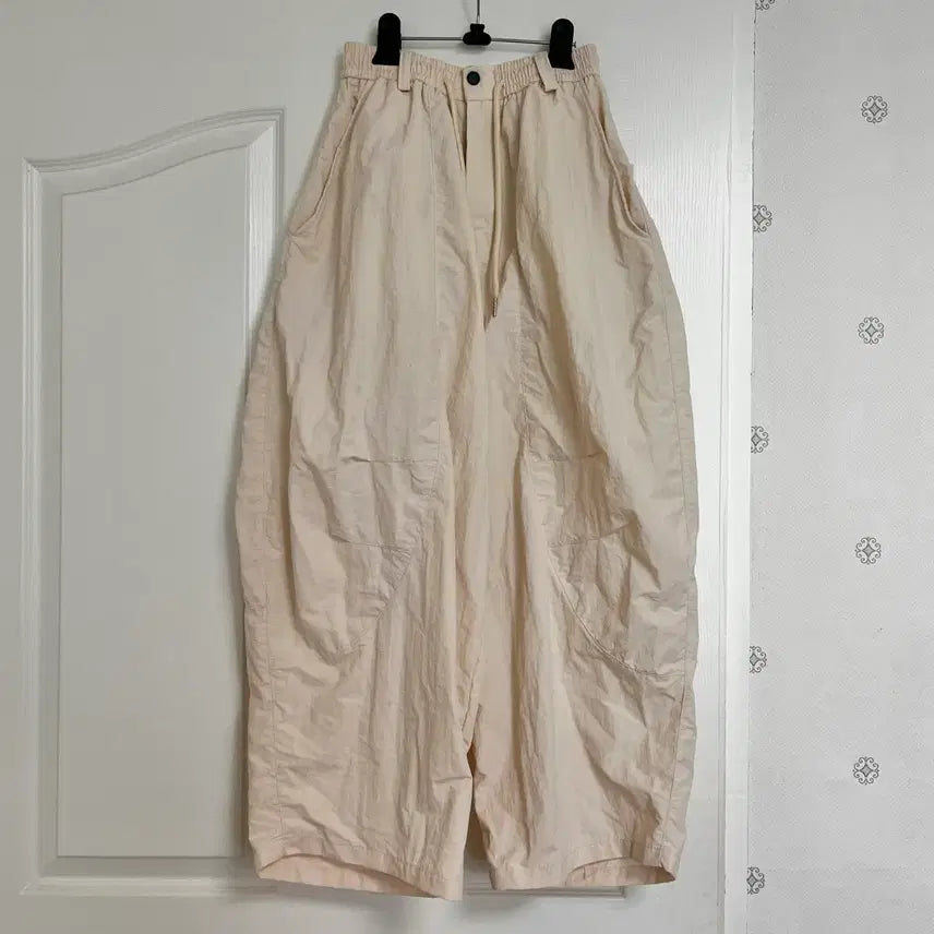 [BUNJANG] Apricot Wide Leg Pants / 살구색 와이드바지