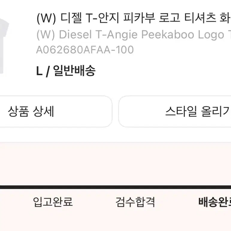 [BUNJANG] Diesel T-Shirt / 디젤 반팔