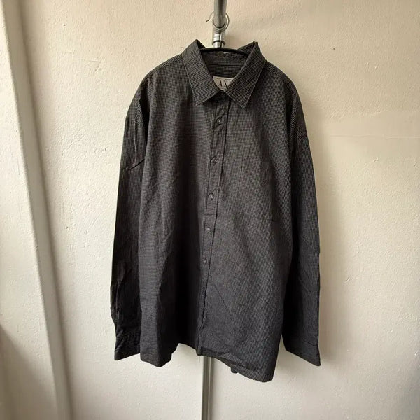 [BUNJANG] Armani Exchange Checkered Shirt XL / [XL] 알마니 익스체인지 체크 남방 셔츠