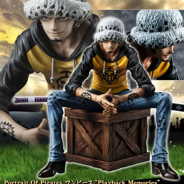 [BUNJANG] POP Playback Memories Trafalgar Law One Piece Resin Figure / POP 플레이백 메모리즈 트라팔가 로우 원피스 레진 피규어 칠무해 삼선장