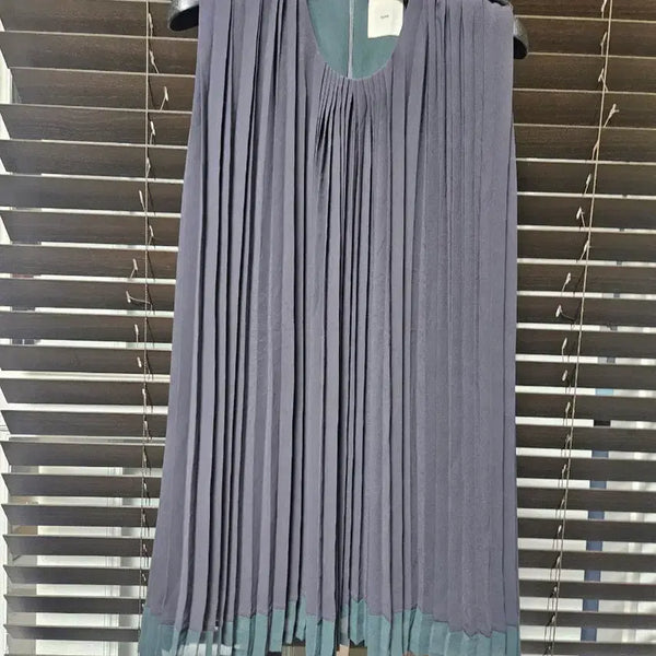 [BUNJANG] KUHO Pleated Sleeveless Top Size 55 / 구호 플리츠 민소매