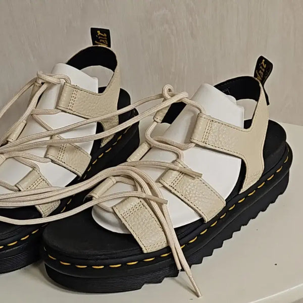[BUNJANG] Dr. Martens Natilla Sandal Beige / 닥터마틴 나틸라 샌들 베이지 240