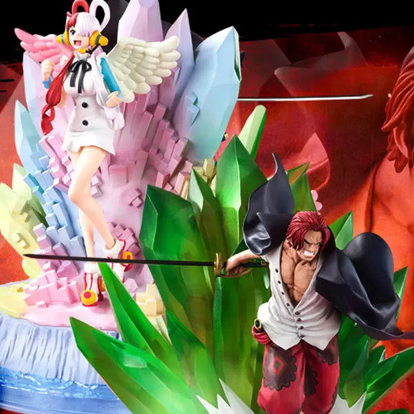 [BUNJANG] ArtsZero Shanks & Uta One Piece Film Red Figure Bundle / [노박스] 아츠제로 샹크스, 우타 원피스 필름레드 극장판 피규어 피겨아츠