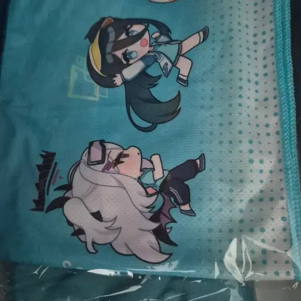 [BUNJANG] Blue Archive "Kivotos Run" Set T-Shirt and Towel / 블루 아카이브 키보토스 런 세트