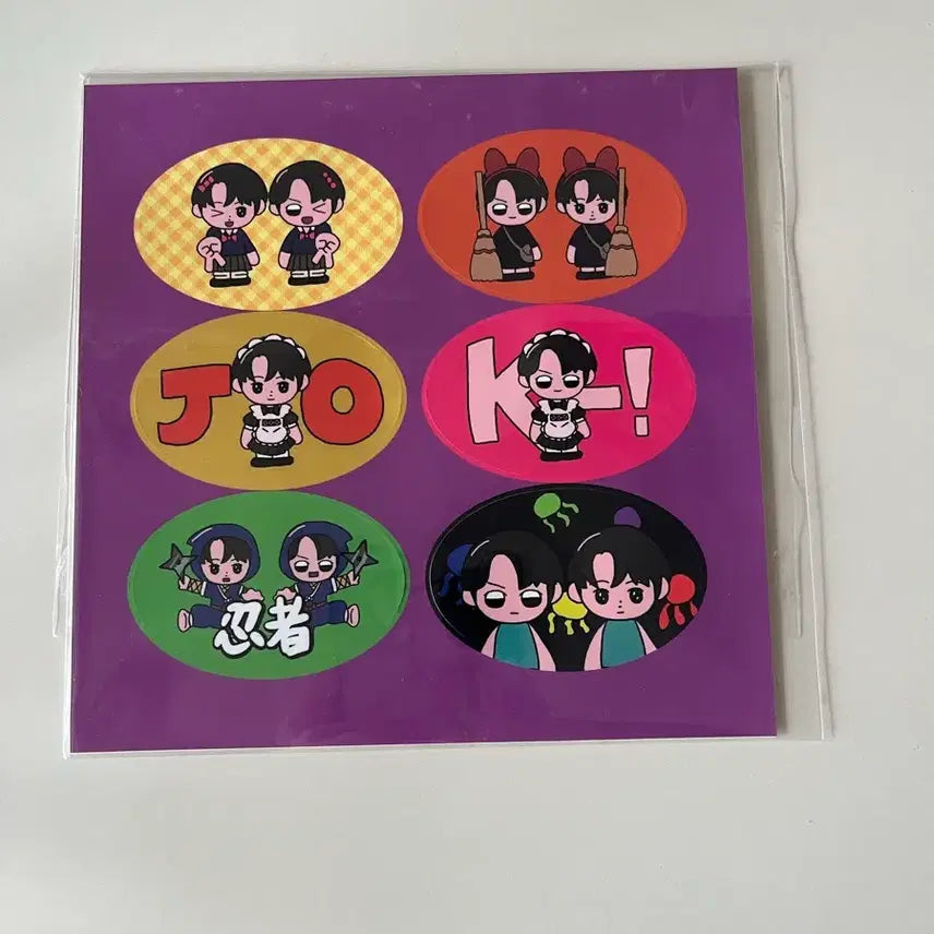 [BUNJANG] ENHYPEN K K-Pop Sticker / 앤팀 케이 죠 스티커