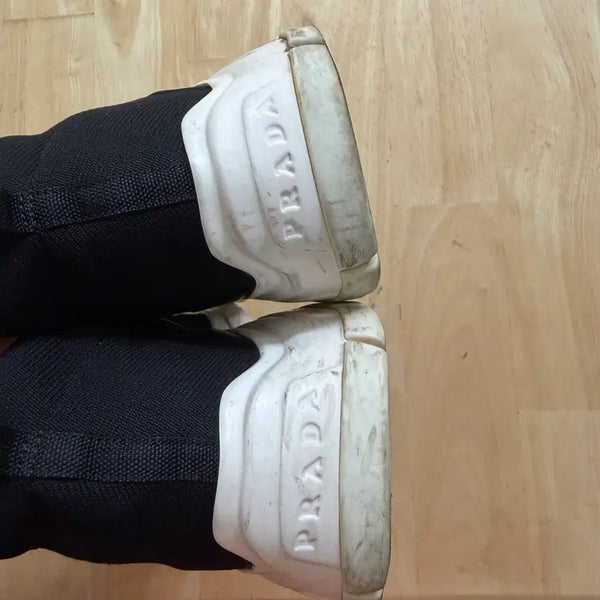 [BUNJANG] Prada Knit Sneakers / 프라다 니트 스니커즈 260
