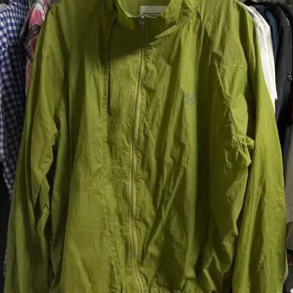[BUNJANG] Sansan Gear 22SS Light Jacket Windbreaker Green Size 2 / 산산기어 22ss 라이트 자켓 바람막이 그린 2사이즈