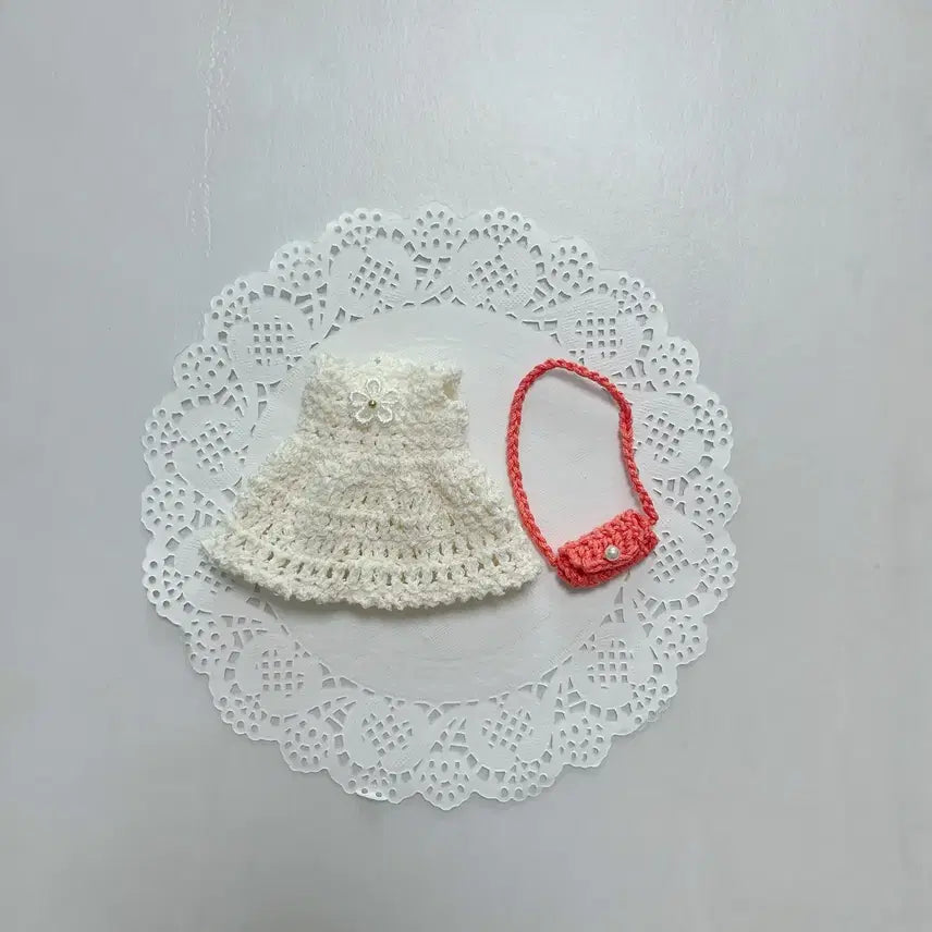 [BUNJANG] Reproduction Doll Dress and Crossbody Bag Set / 복각리카 원피스/크로스백 set
