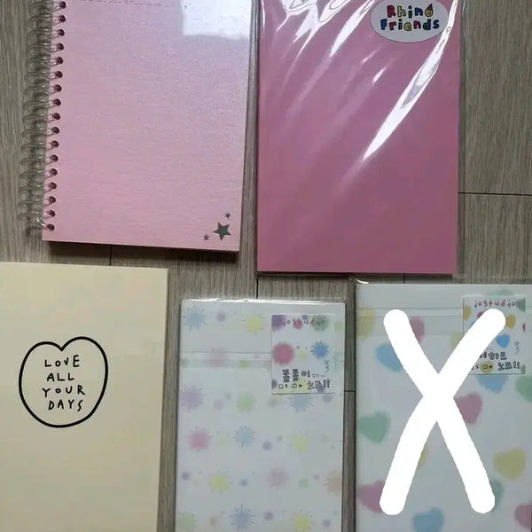 [BUNJANG] Diary & Cover Stationery Set / (새상품) 다이어리 노트 다꾸 문구템 판매