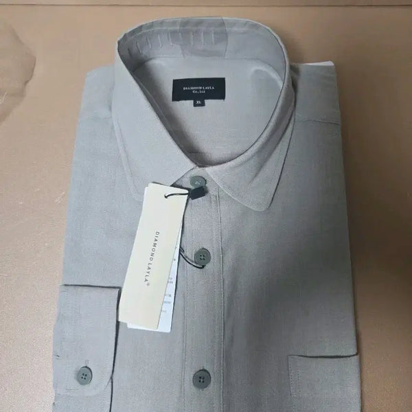 [BUNJANG] Diamond Leila Shirt Beige (XL) / 다이아몬드 레이라 셔츠 베이지(xl)