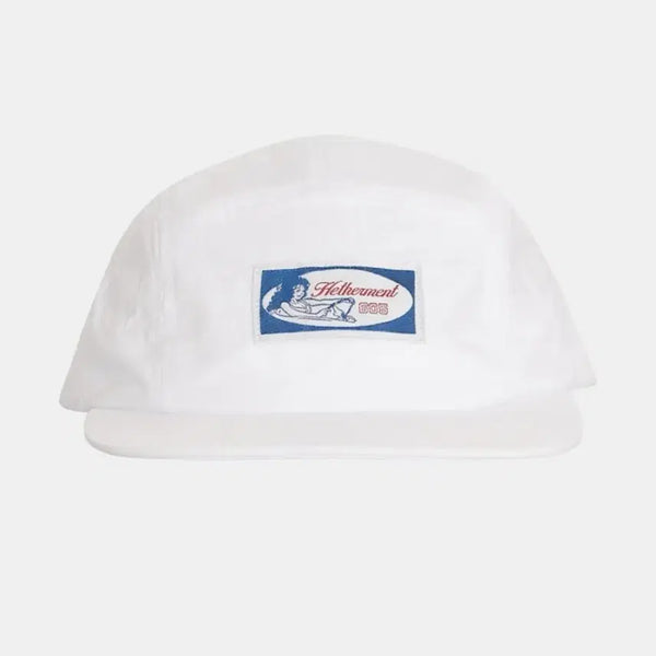 [BUNJANG] Headment White Nylon Camp Cap Hat / 헤더먼트 화이트 나일론 캠프캡 모자