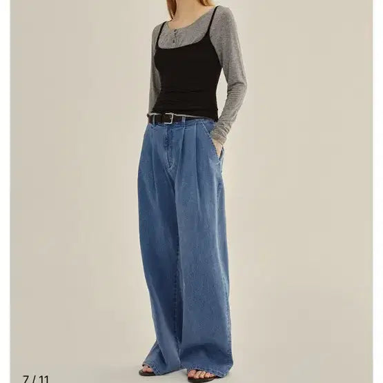 [BUNJANG] Muzera Elgin Denim Pants / 뮤제라 엘진